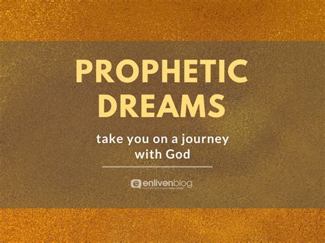 A Prophetic Dream: Receiving a Message from the Past