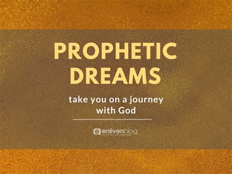 A Prophetic Dream: Receiving a Message from the Past